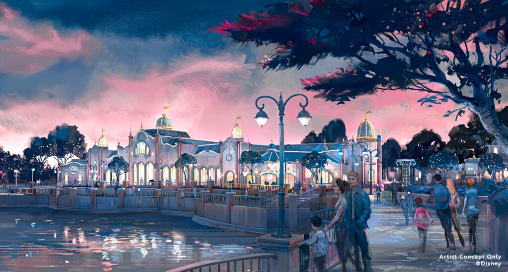 Le restaurant et salon Regal View - © Disney