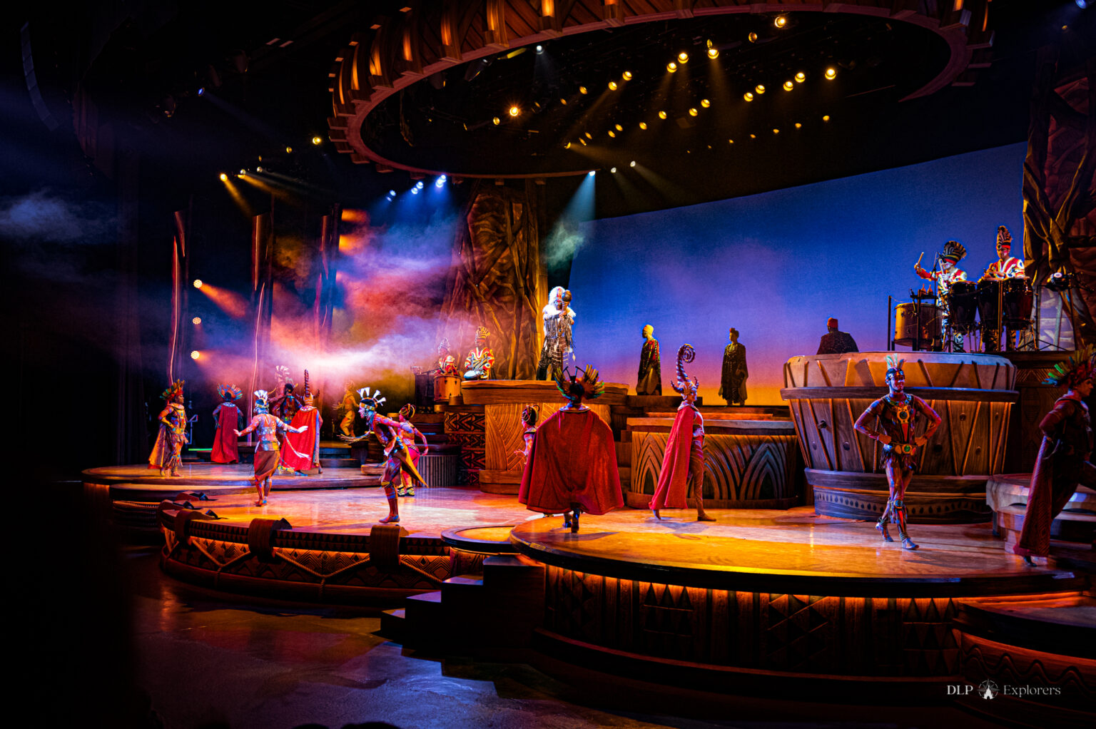 The Lion King: Rhythms of the Pride Lands The Lion King: Rhythms of the Pride Lands show - © DLP Explorers