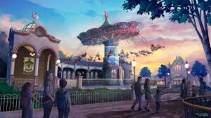 Concepto de la nueva atracción 'UP' en Disney Adventure World - © Disney