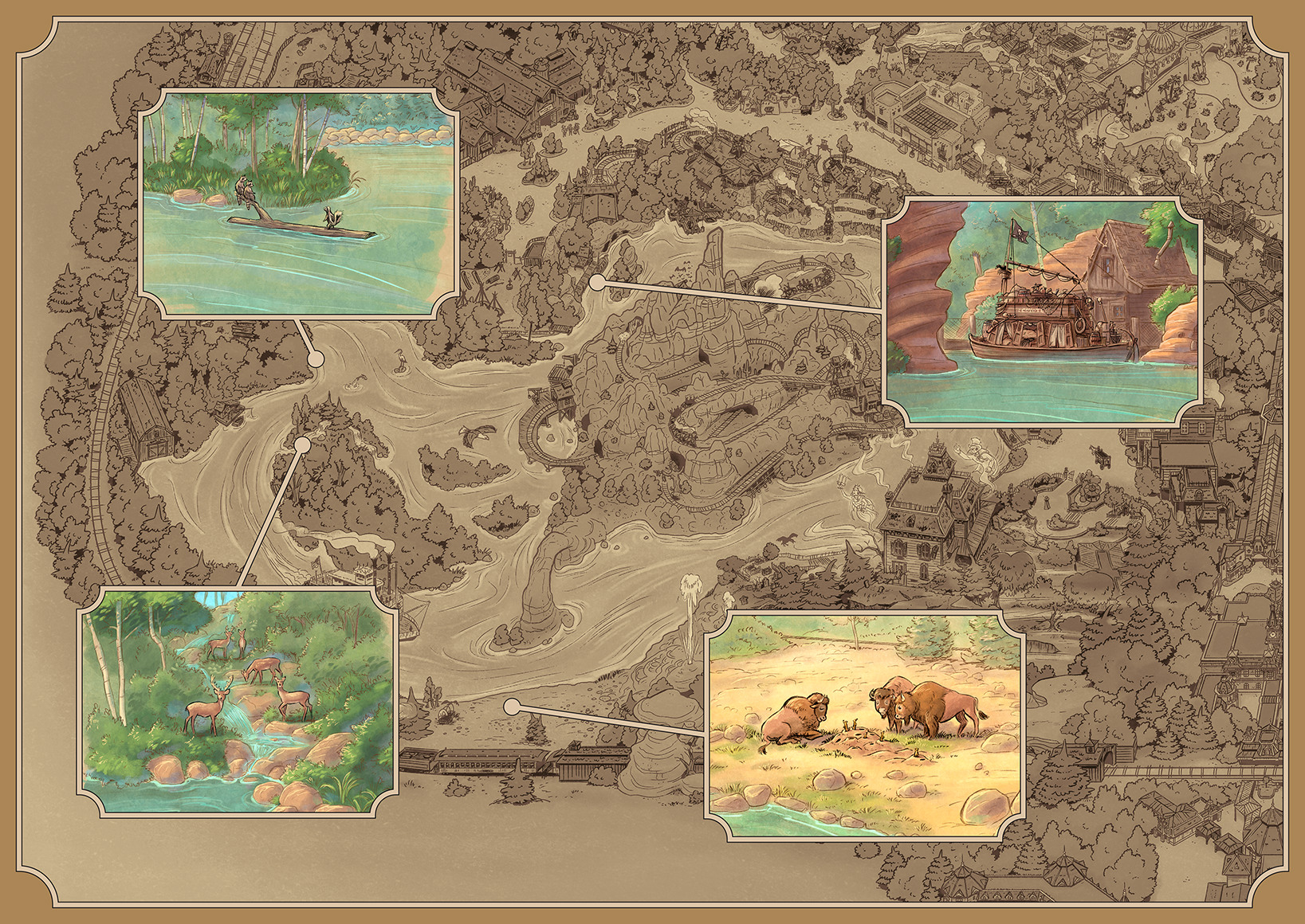 Rivers of the Far West - © Disney