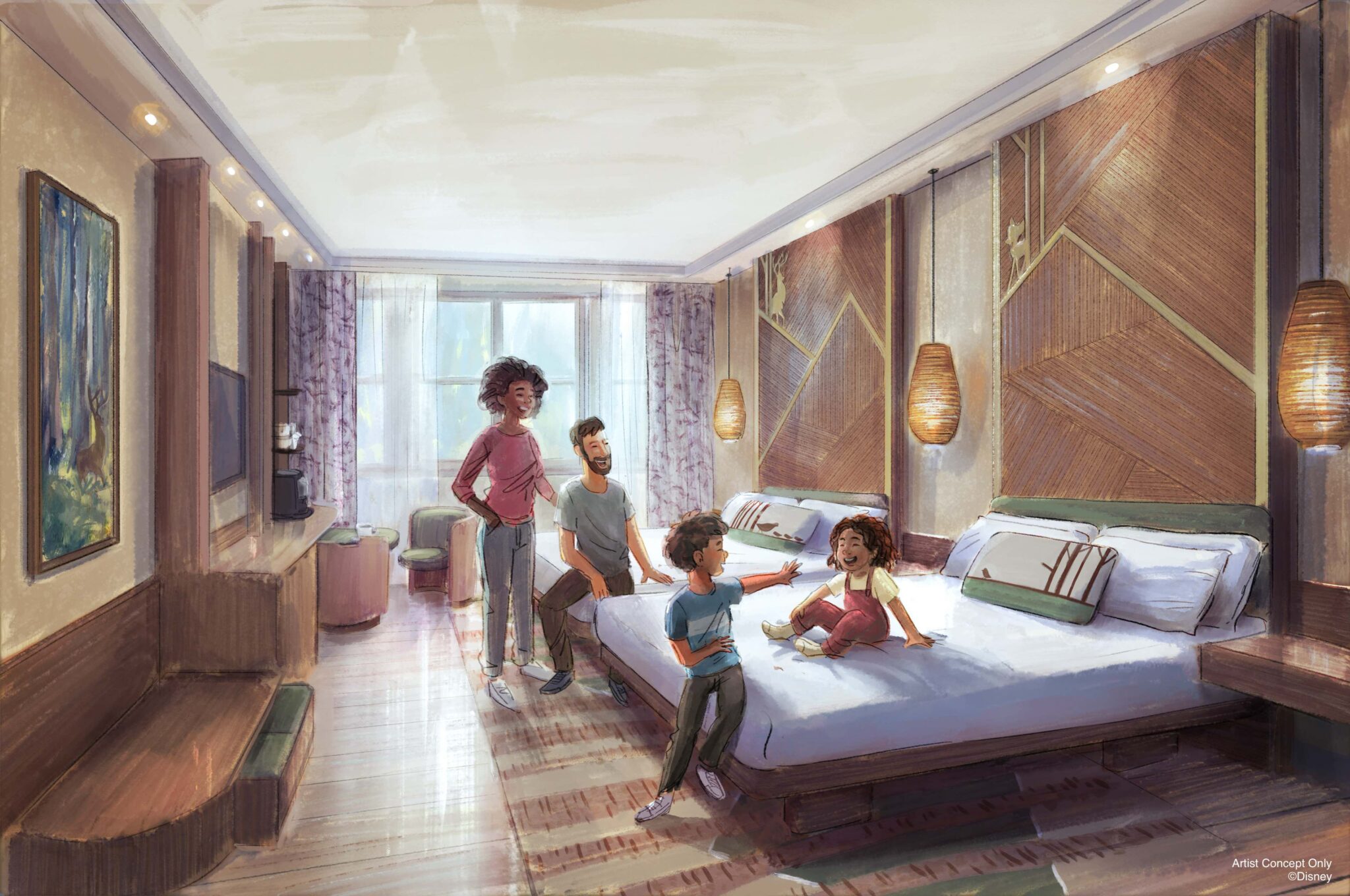 Disney Sequoia Lodge Hotel - © Disney